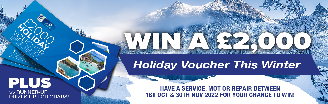 Win a £2,000 holiday voucher
